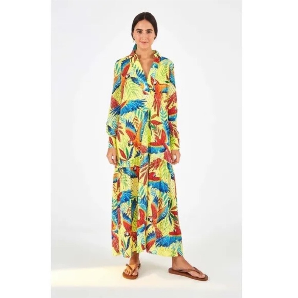 Farm Rio yellow dress